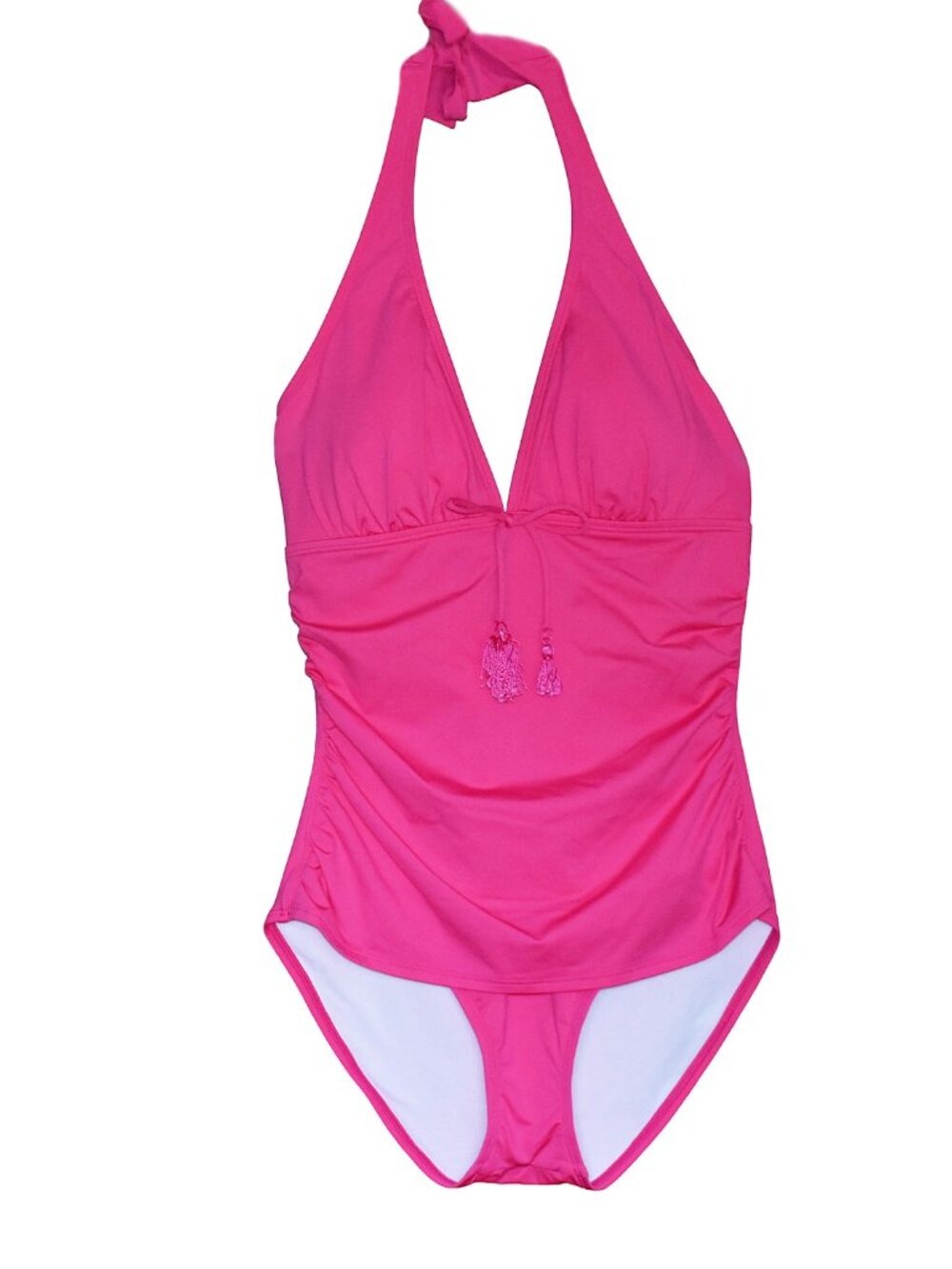 Tommy Bahama Women’s Swimsuit One Piece Bikini Bright Pink Swimwear Size 14 - Picture 3 of 5